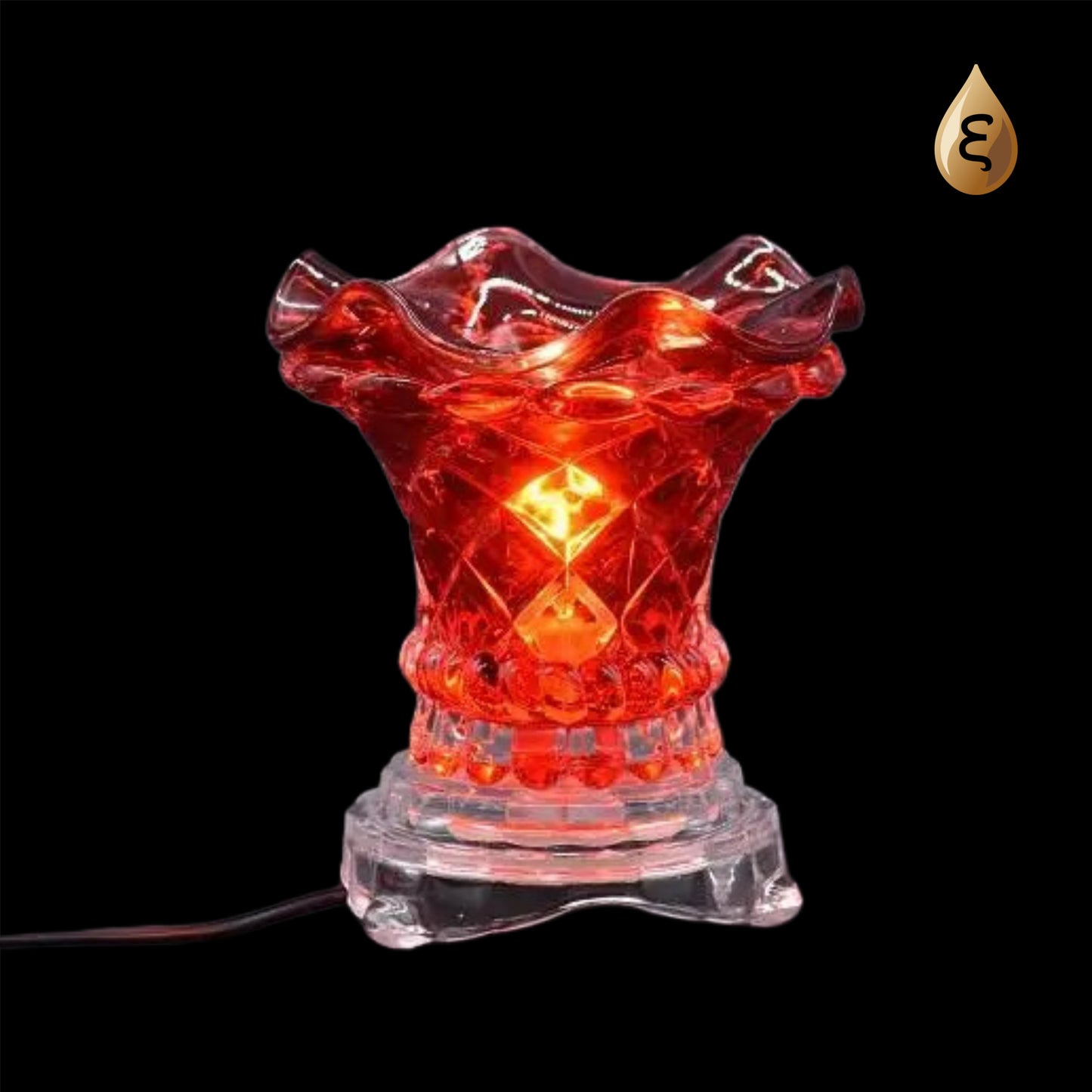 Red Countertop Electric Fragrance Oil Warmer